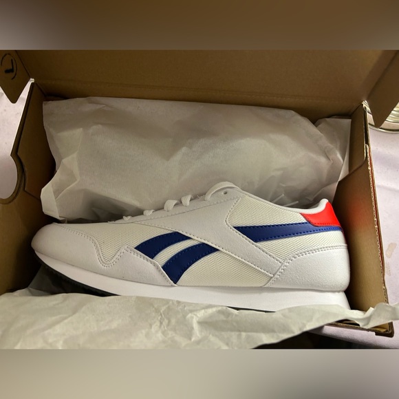 BNIB WOMENS SIZE 9 Reebok Orange & Blue - Picture 4 of 4